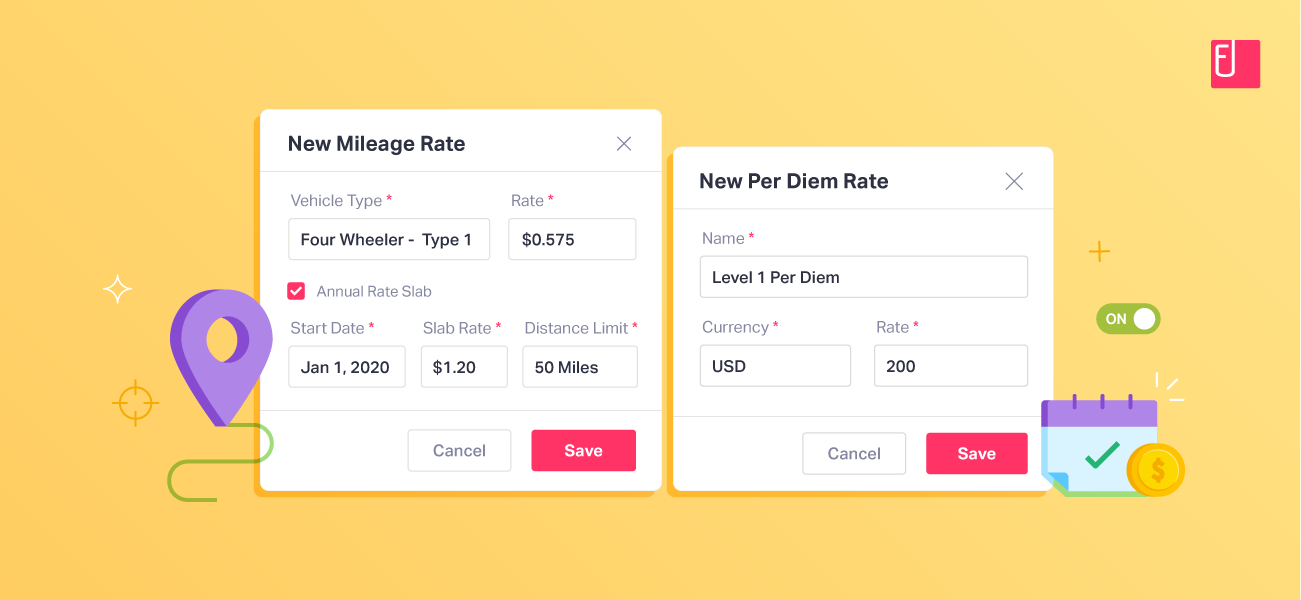 How Fyle helps track Mileages & Per Diems efficiently